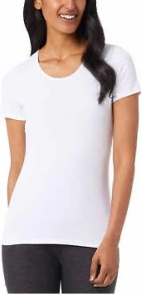 32 Degrees Ladies' Cool Tee Short Sleeve Scoop Neck, 3-Pack
