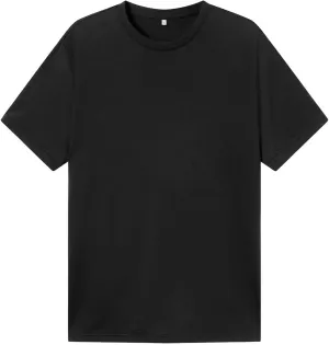 90S Thread Count 100% Merino Wool Lightweight Base Layer T-Shirt, Unisex Ultrafine 90S Thermal Breathable T-Shirt