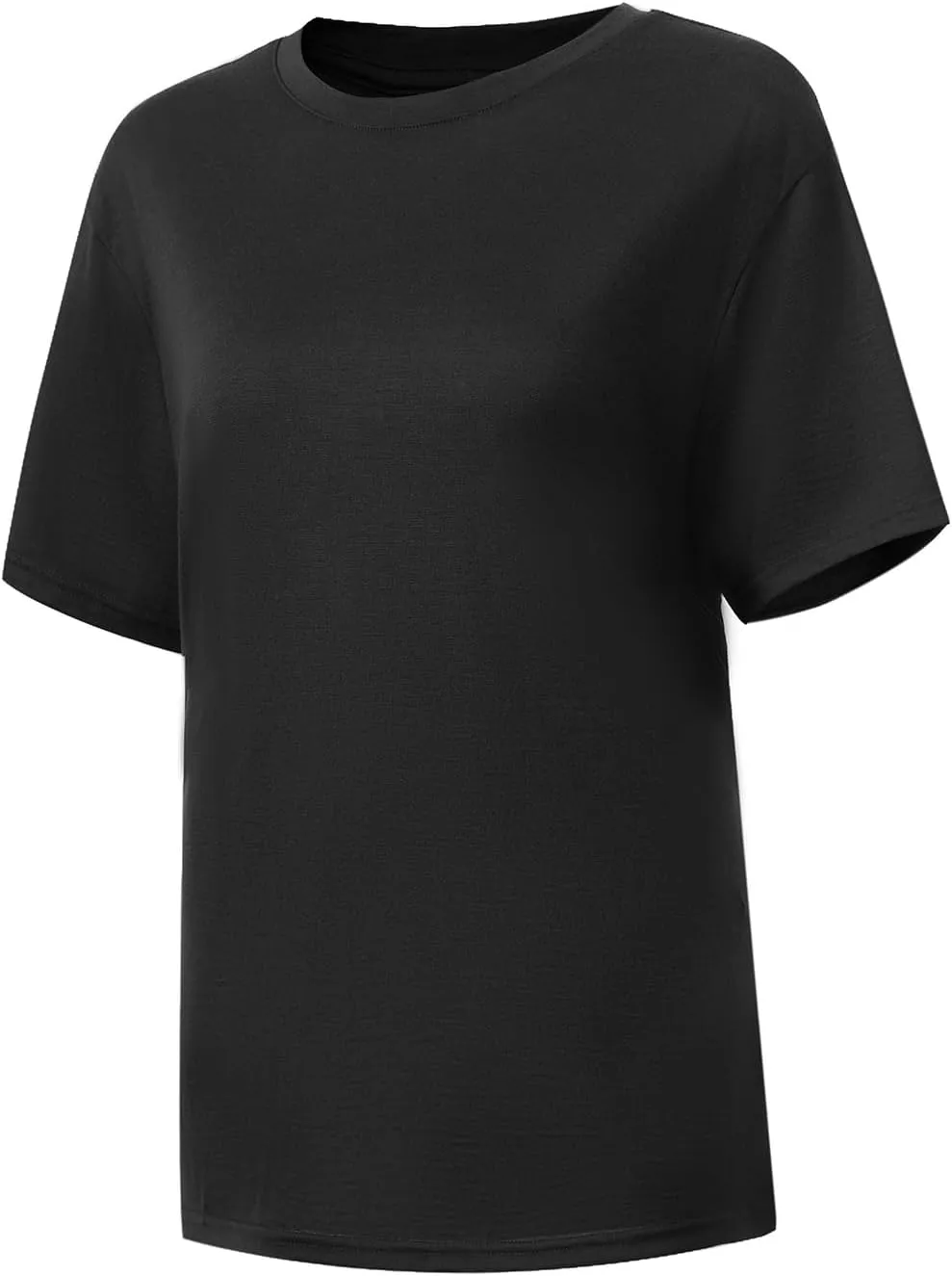 90S Thread Count 100% Merino Wool Lightweight Base Layer T-Shirt, Unisex Ultrafine 90S Thermal Breathable T-Shirt