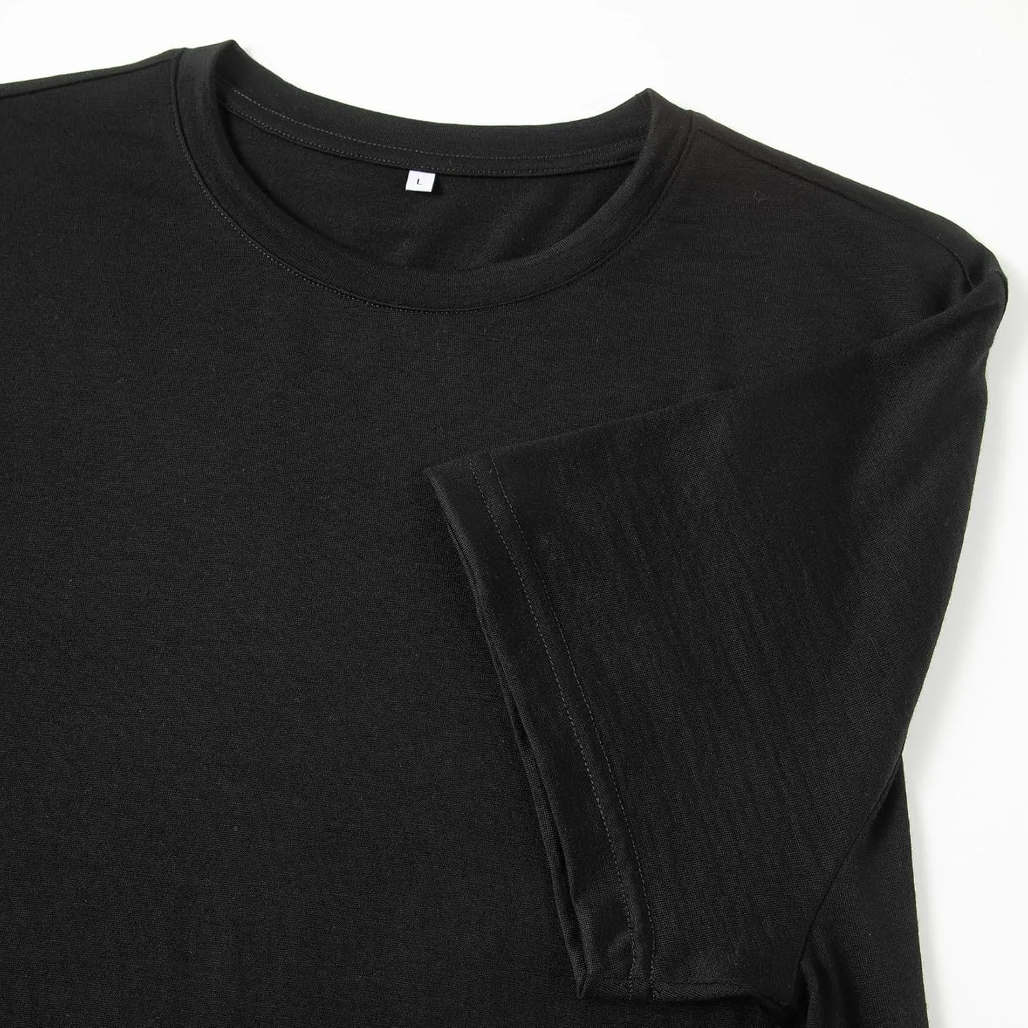 90S Thread Count 100% Merino Wool Lightweight Base Layer T-Shirt, Unisex Ultrafine 90S Thermal Breathable T-Shirt