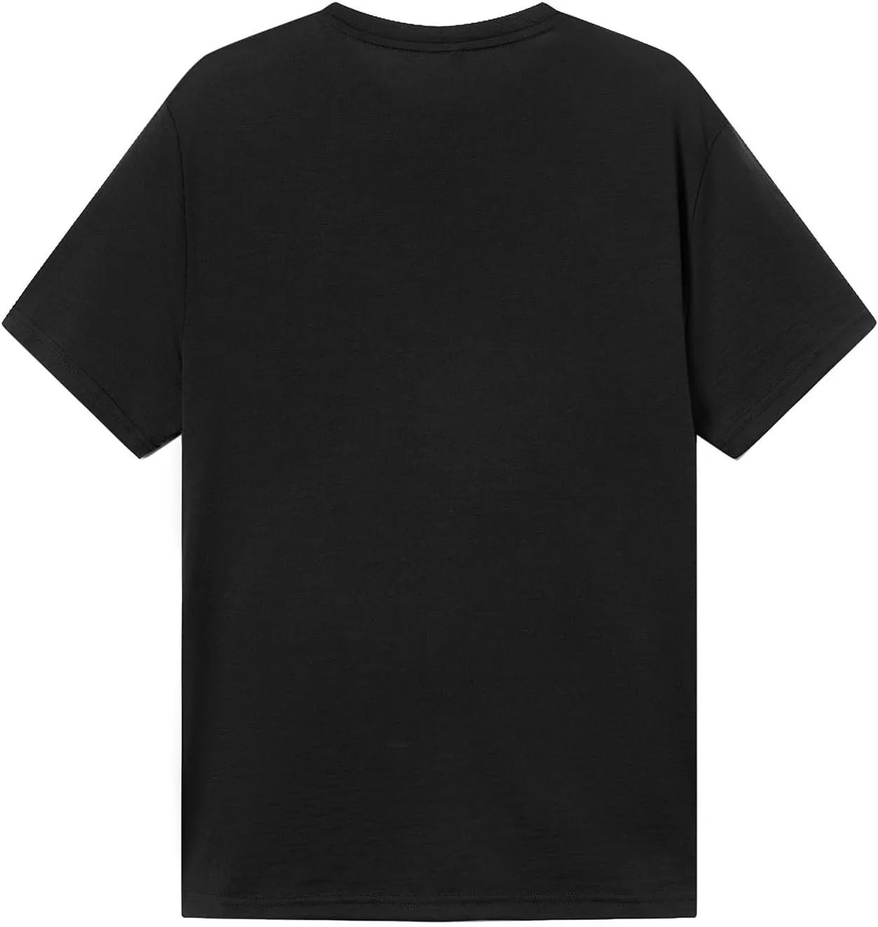 90S Thread Count 100% Merino Wool Lightweight Base Layer T-Shirt, Unisex Ultrafine 90S Thermal Breathable T-Shirt