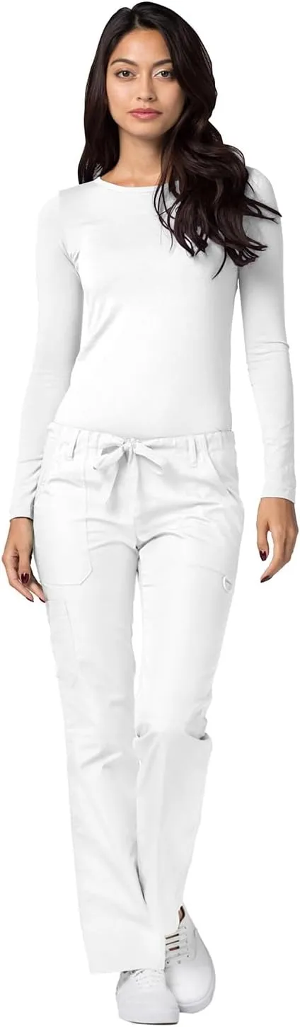 Adar Underscrubs for Women 3 Pack - Long Sleeve Underscrub Comfort Tee