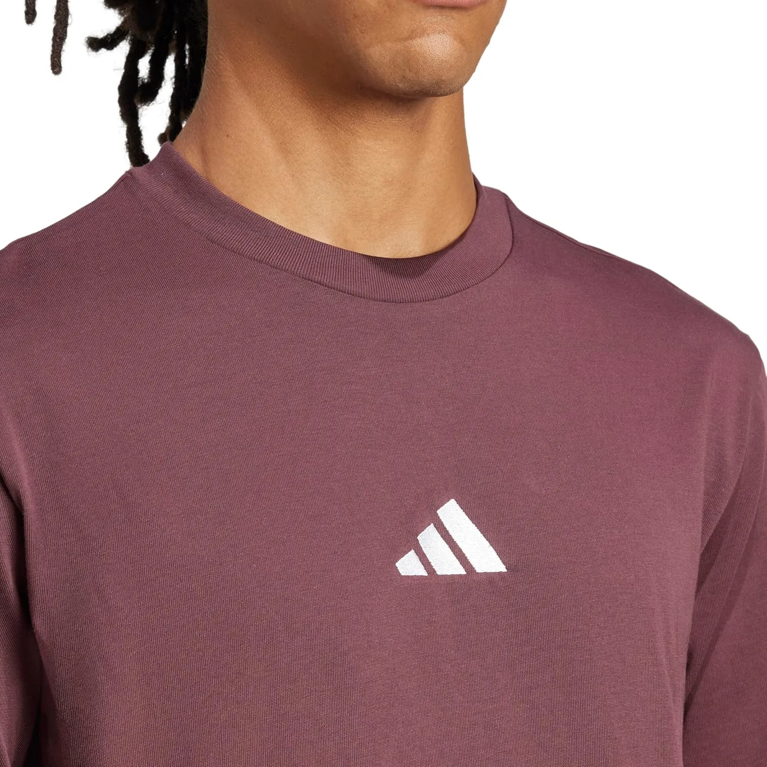 adidas Men's Essentials Small Logo Single Jersey T-Shirt