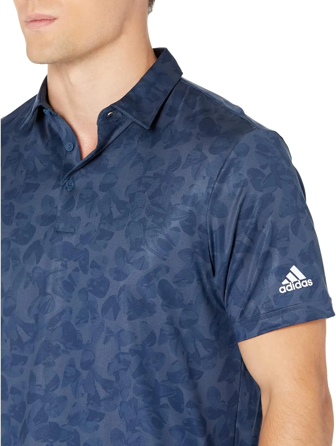 adidas Men's Prisma Print Golf Polo Shirt
