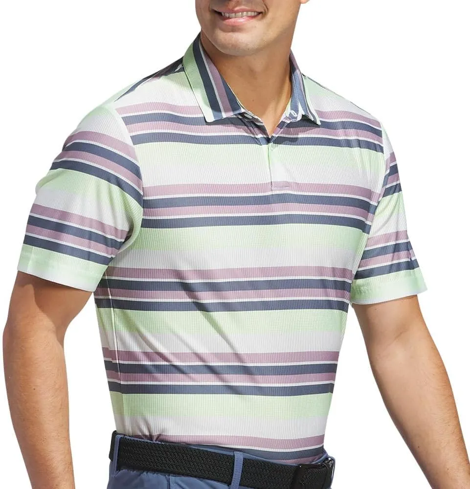 adidas Men's Ultimate365 Heat.rdy Stripe Polo Shirt