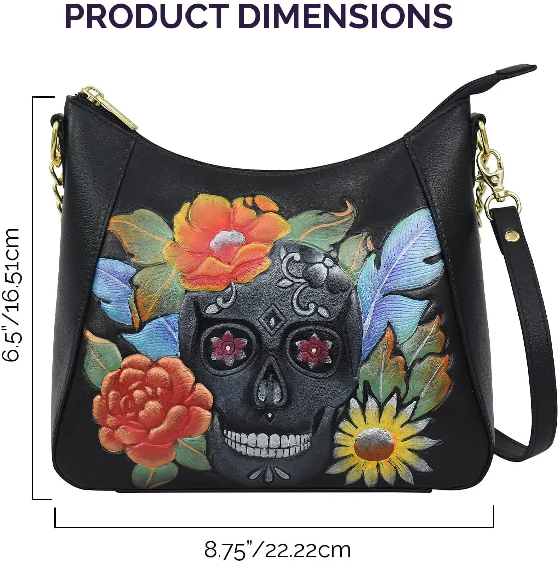 Anuschka Zip-top Shoulder Hobo-709