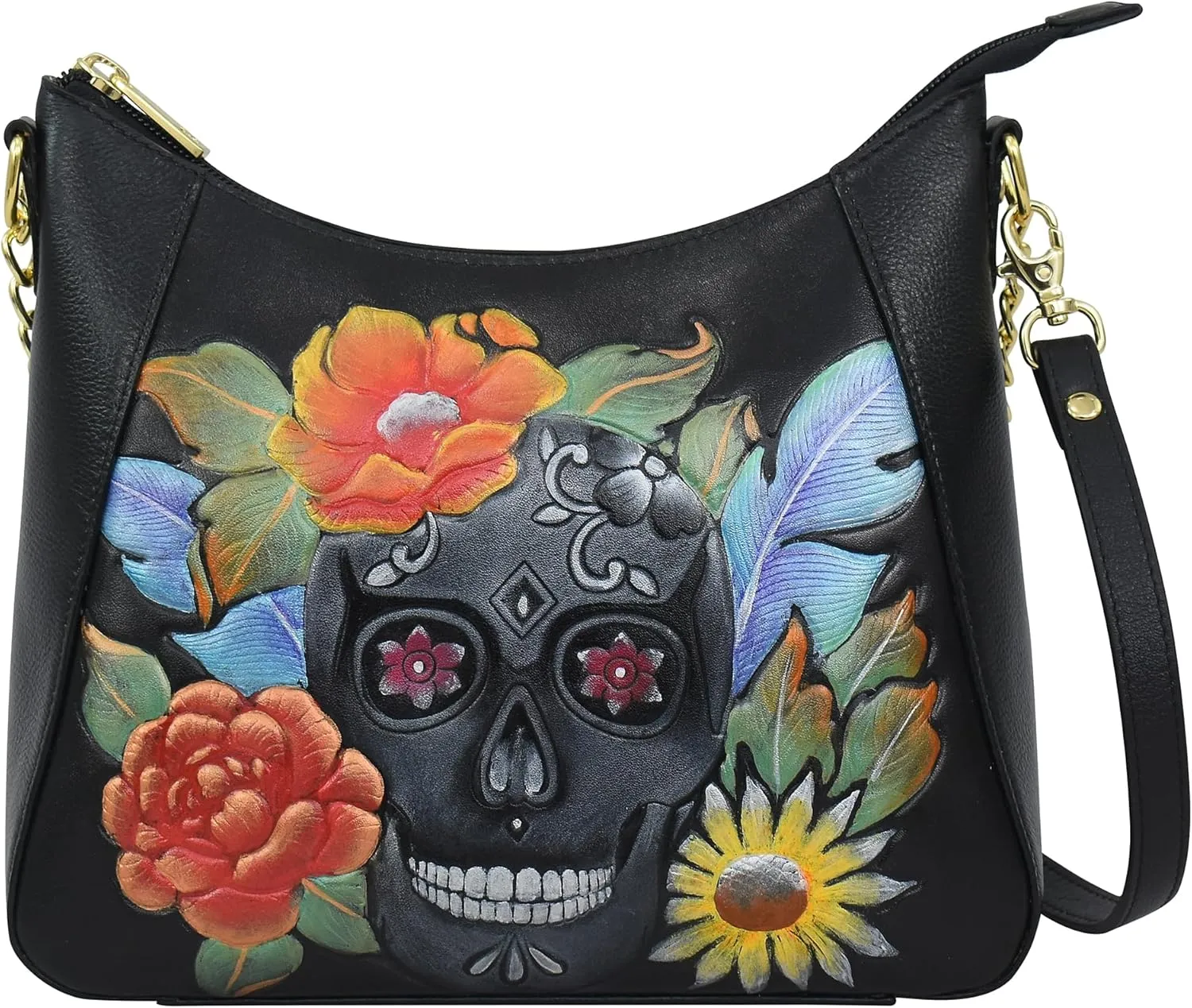 Anuschka Zip-top Shoulder Hobo-709