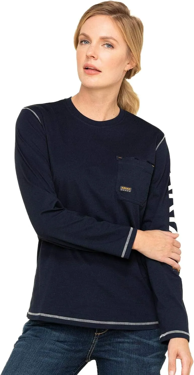ARIAT Women's Rebar Workman Logo T-Shirt