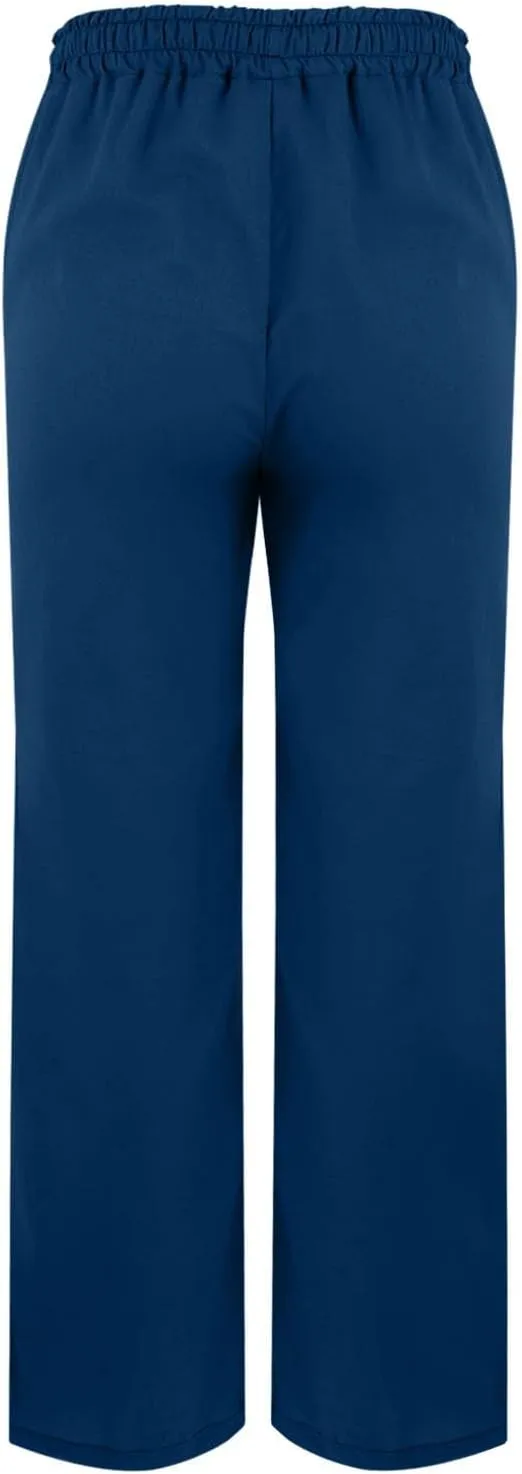 Baggy Linen Pants Women Summer Boho Lightweight High Waist Palazzo Pant Loose Comfy Straight Leg Pants with Pockets