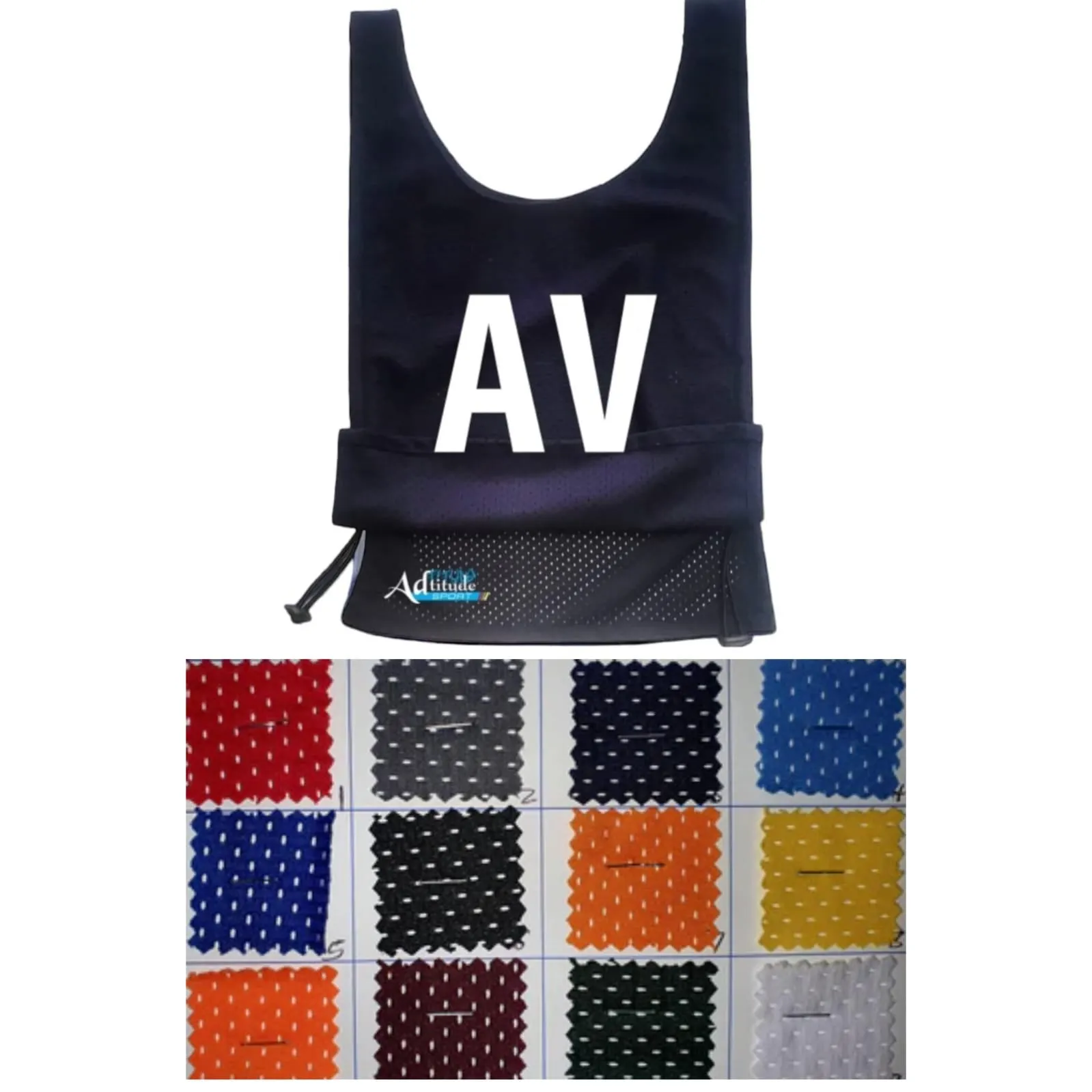Bibs/Vests - Per Unit - With lettering