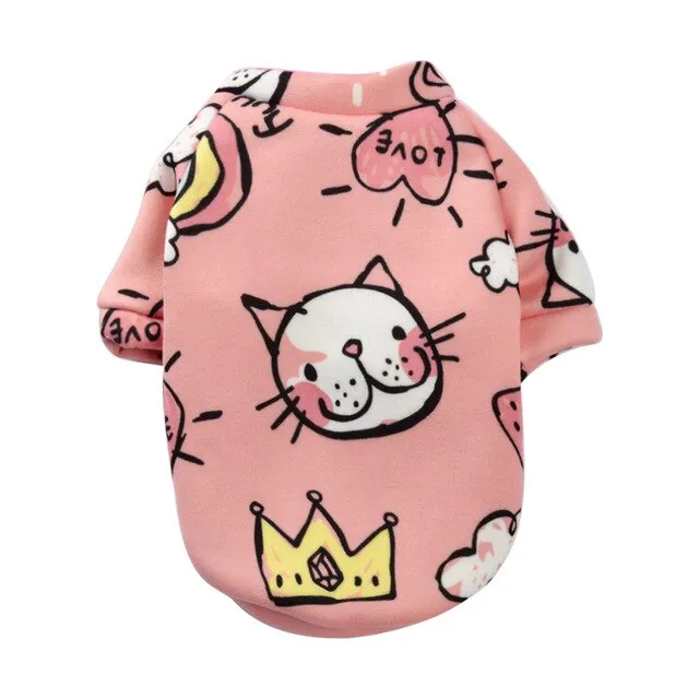 Cartoon Cat Pullover