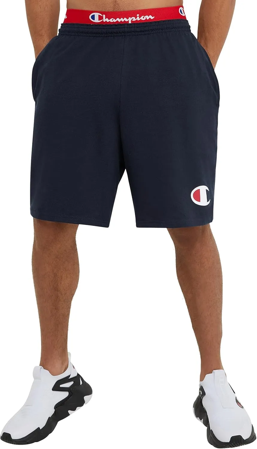 Champion Men's Lightweight Lounge Casual Jersey Knit Weekend Shorts (Reg. or Big & Tall)