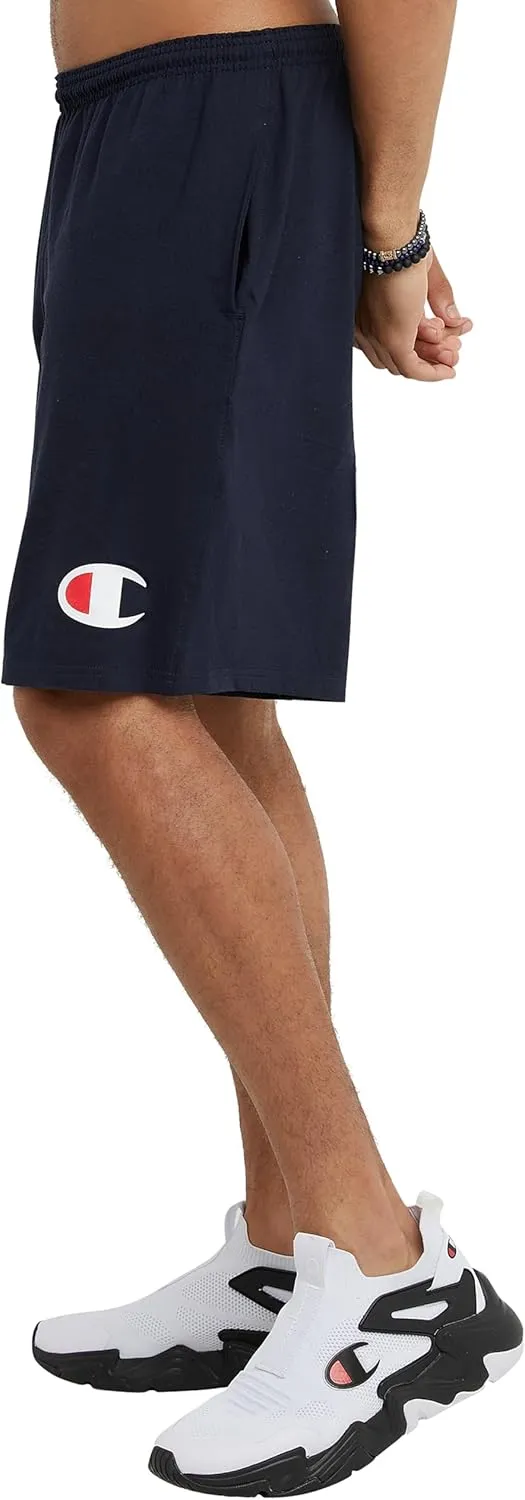 Champion Men's Lightweight Lounge Casual Jersey Knit Weekend Shorts (Reg. or Big & Tall)