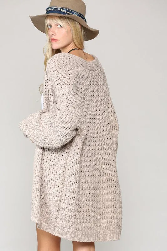 Chunky Knit Cardigan (1 Large Left)