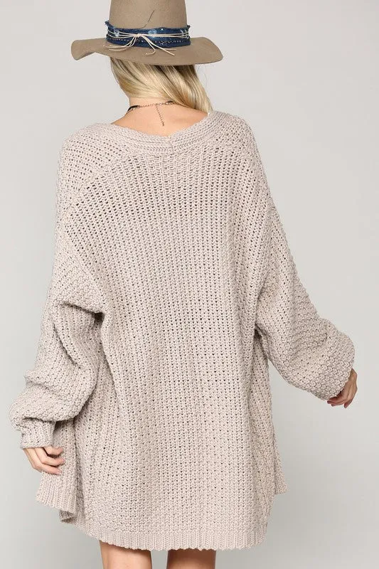 Chunky Knit Cardigan (1 Large Left)