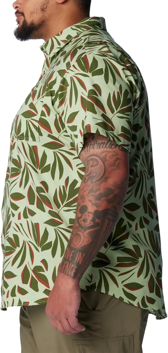 Columbia Men's Utilizer Printed Woven Short Sleeve
