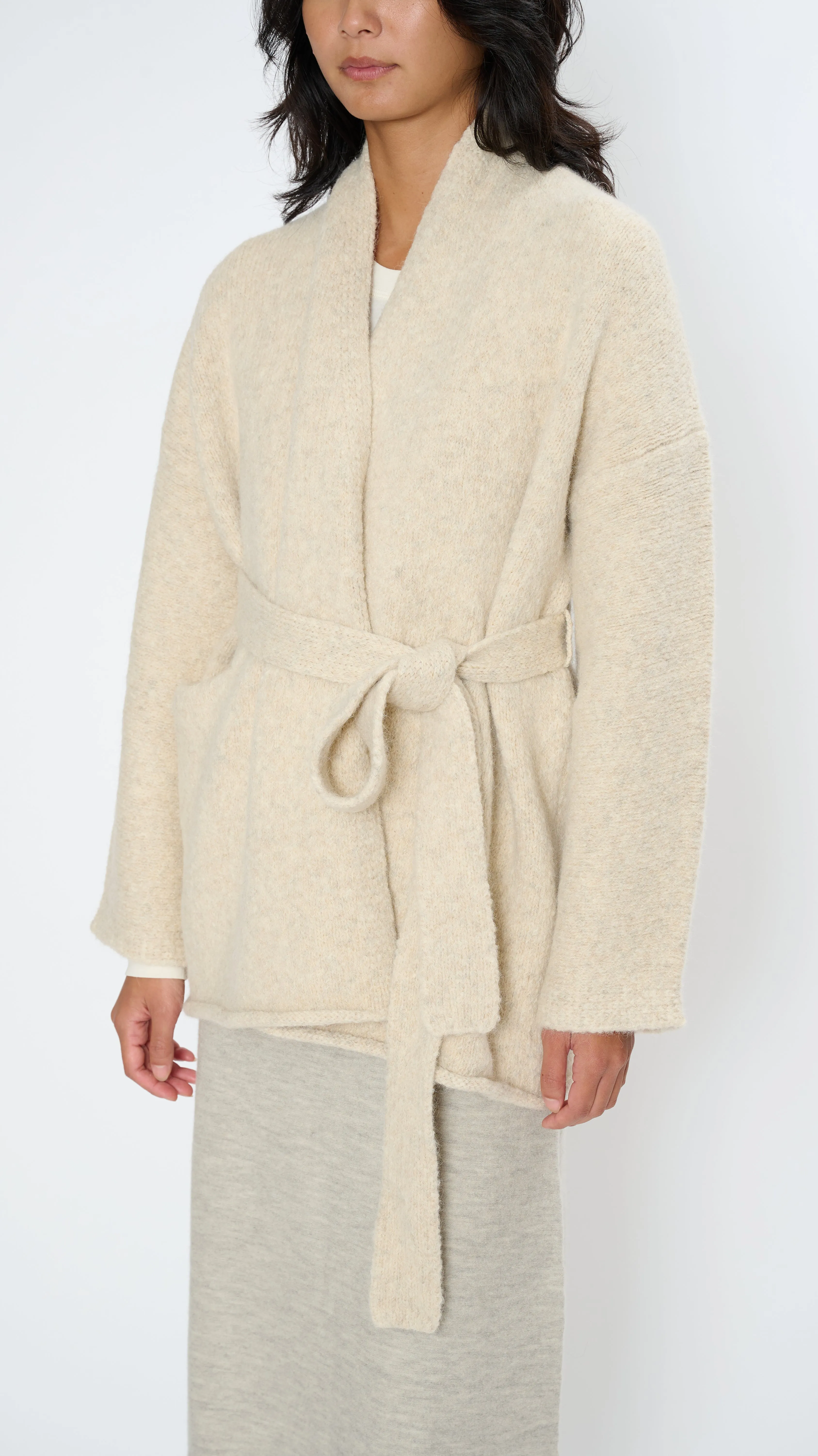 Coto Cardigan in Ecru