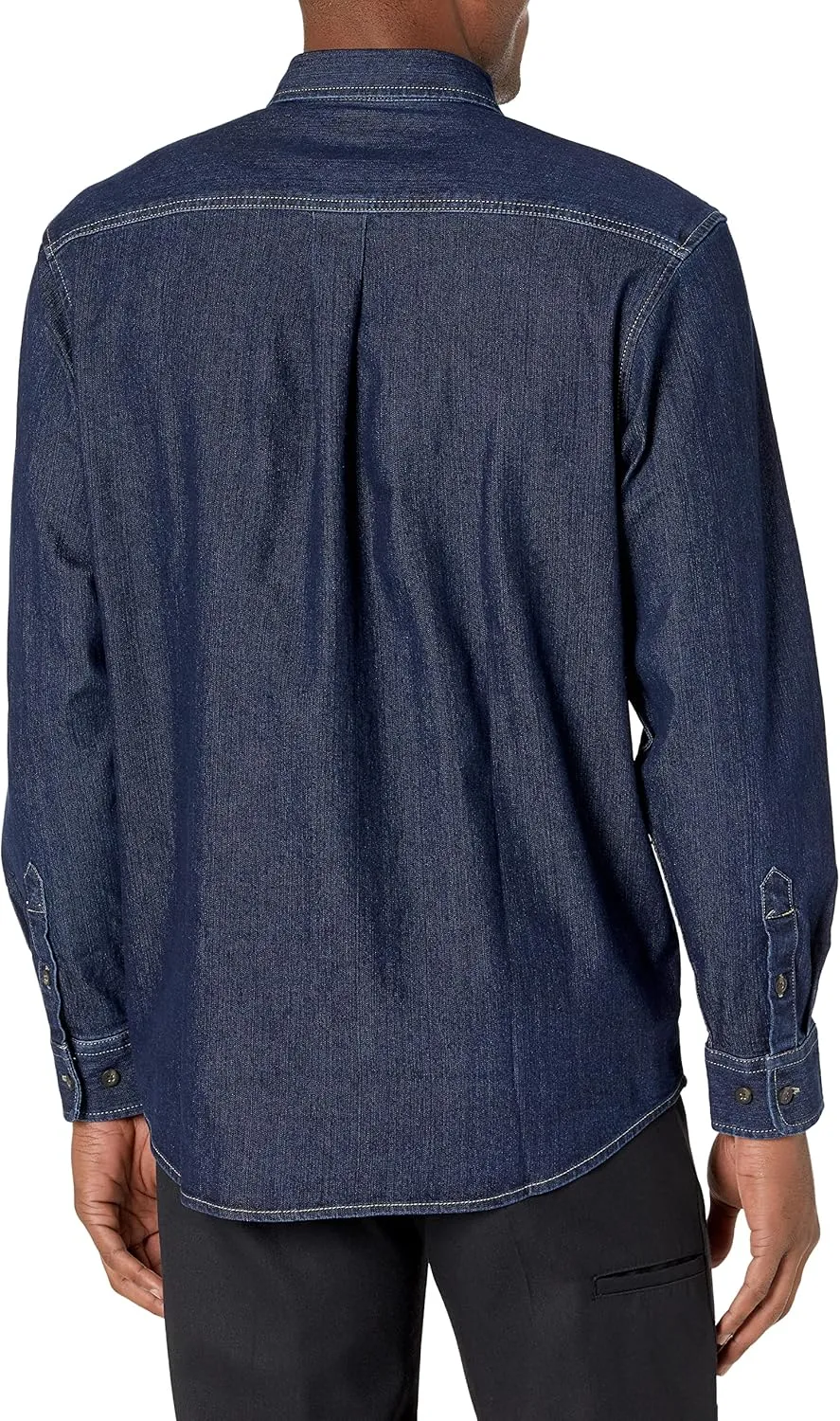 Dickies Men's Flex Denim Long Sleeve Shirt
