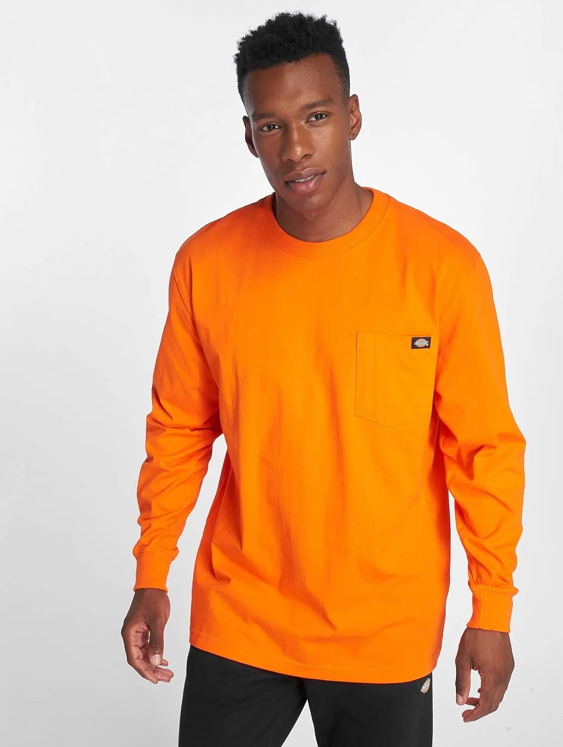 Dickies Men's Long Sleeve Heavyweight Crew Neck
