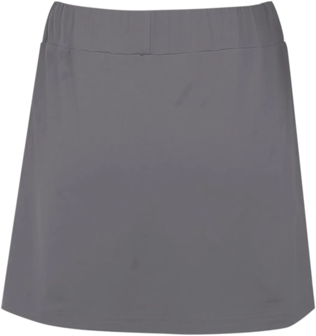 Elastic Yoga Skorts for Women Plus Size Tummy Control High Waisted Athletic Tennis Golf Culottes Pockets Shorts