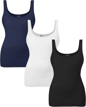 EUYZOU Womens Shapewear Tummy Control Tank Top Scoop Neck Seamless Compression Tanks for Women Body Shaper Camisole Top