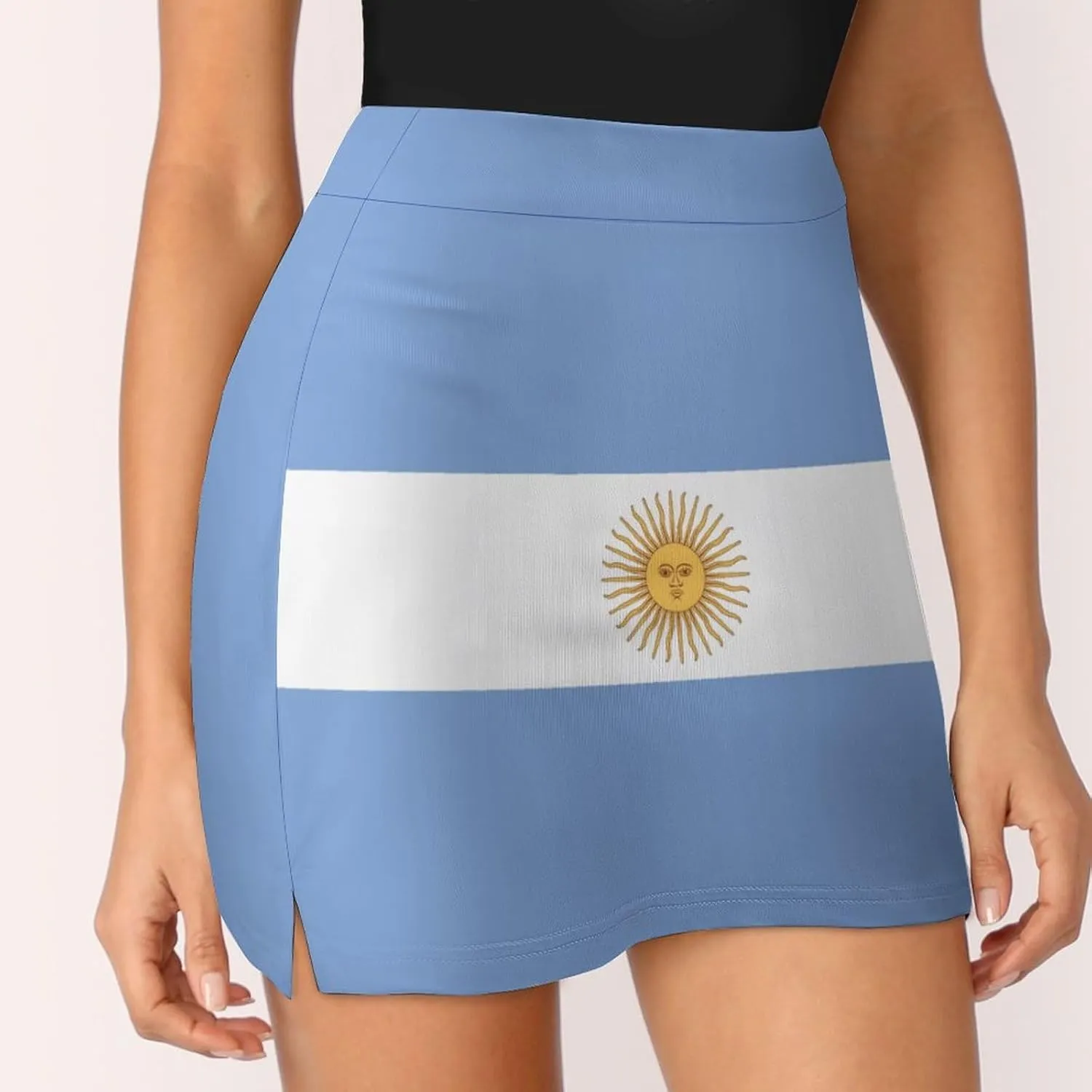 Fattyeery Women's Athletic Skorts Canada Flag Lightweight Skirts Inner Shorts with Pocket Tennis Workout Sports Skort