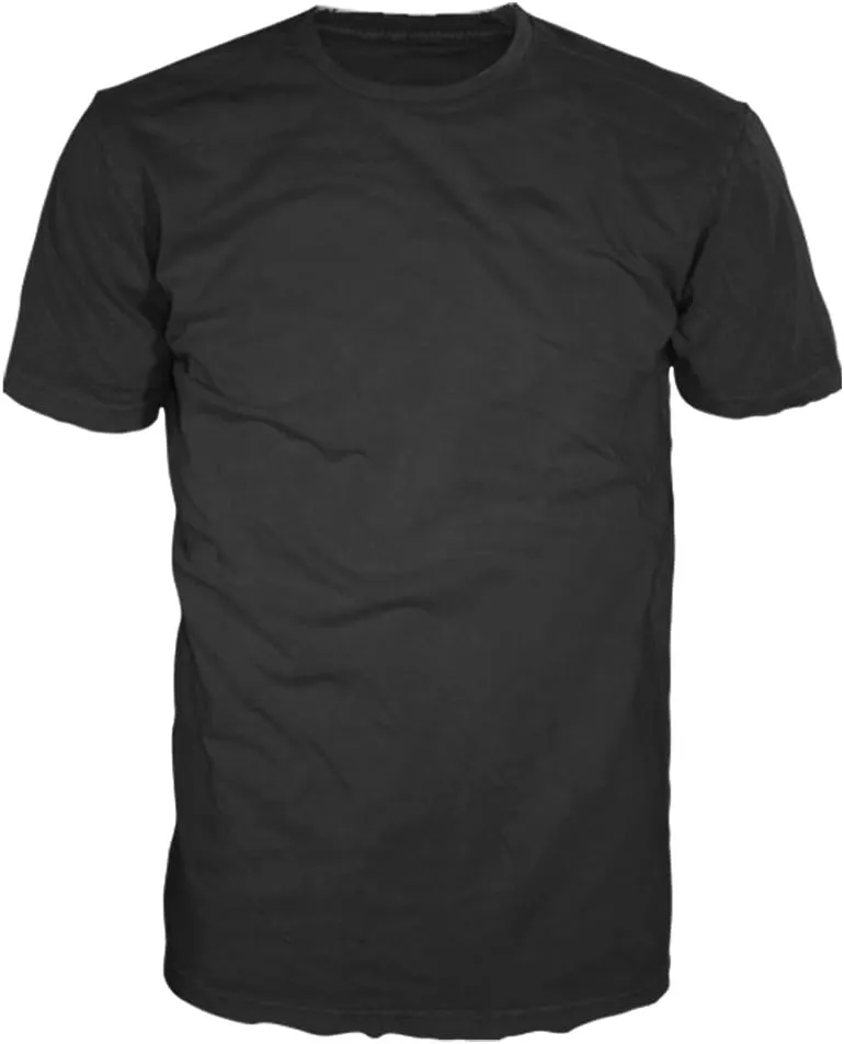 FSD Basic Plain Crew Neck Short Sleeve T-Shirts for Men (Pack of 4 Regular -5XL, Big and Tall)