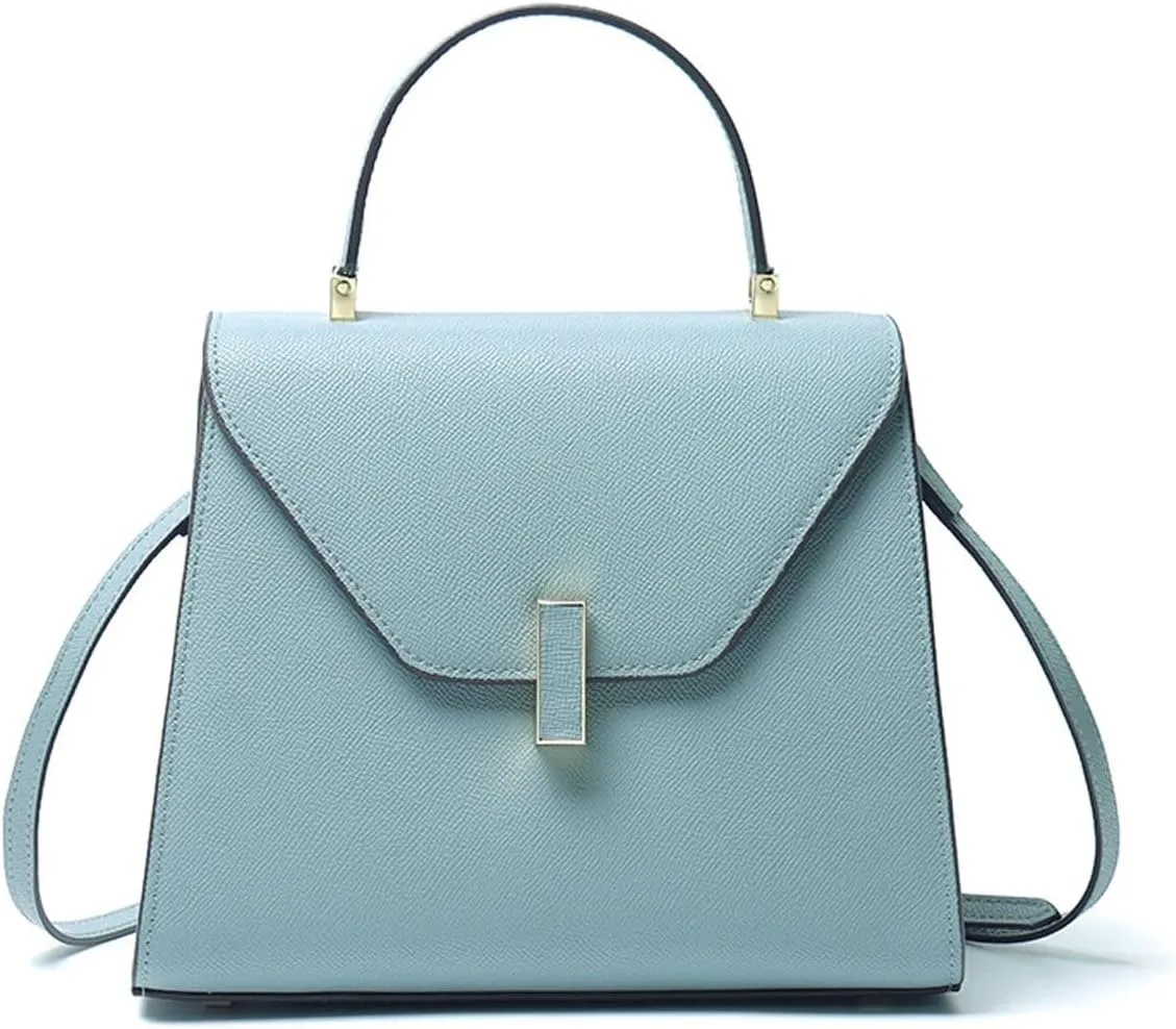 Genuine Leather Handbag Top Handle Purse