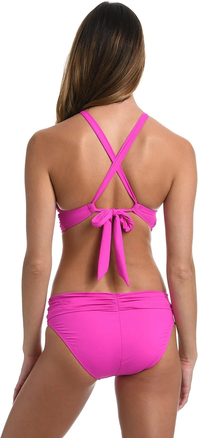 High Neck Midkini Bikini Swimsuit Top