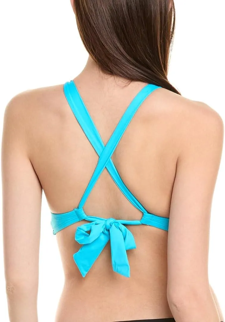 High Neck Midkini Bikini Swimsuit Top