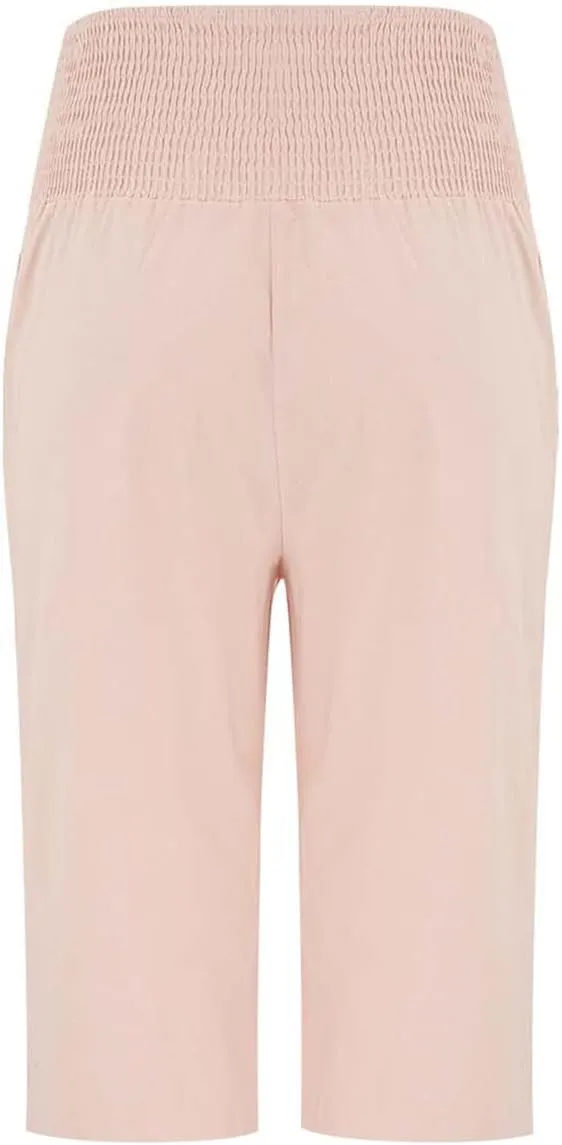 High Waisted Capri Pants for Women Linen Trendy Wide Leg Summer Loose Comfy Casual Palazzo Trousers with Pockets