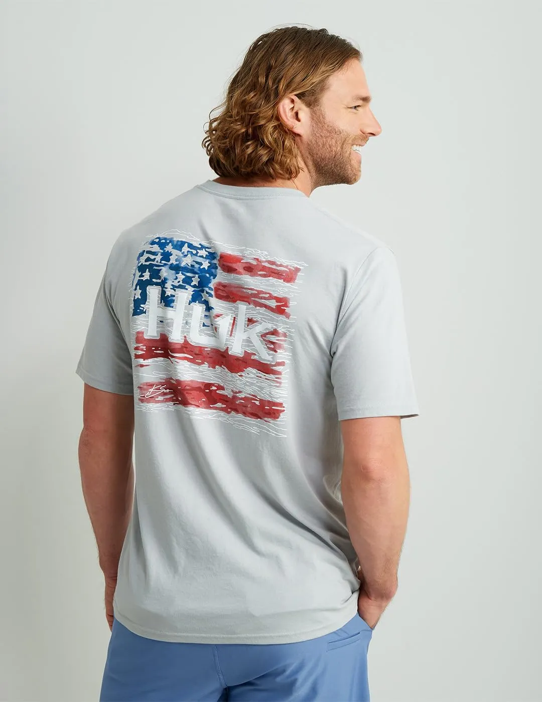 HUK Men's Kc Scott Short Sleeve Tee, Performance Fishing T-Shirt