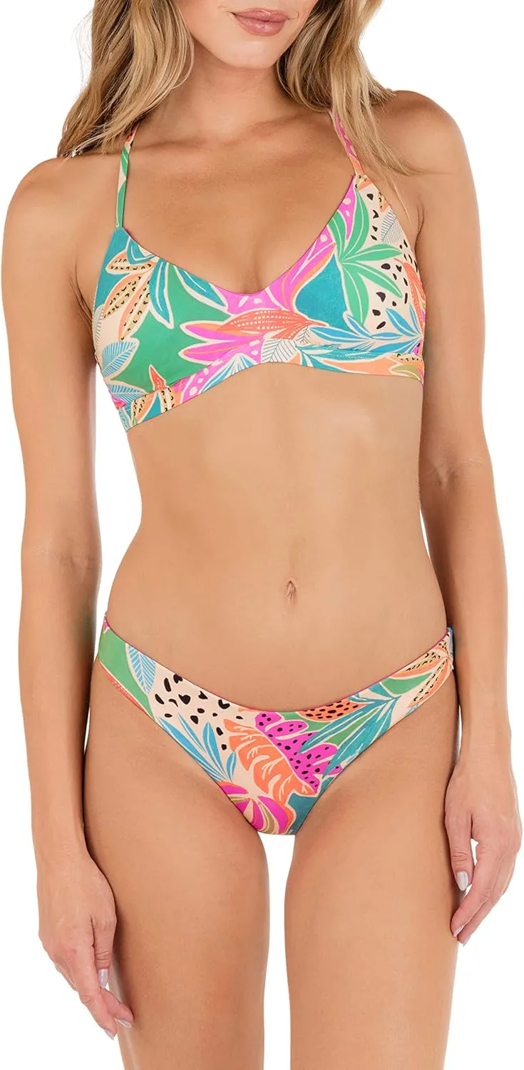 Hurley Women's Standard Adjustable Bikini Top