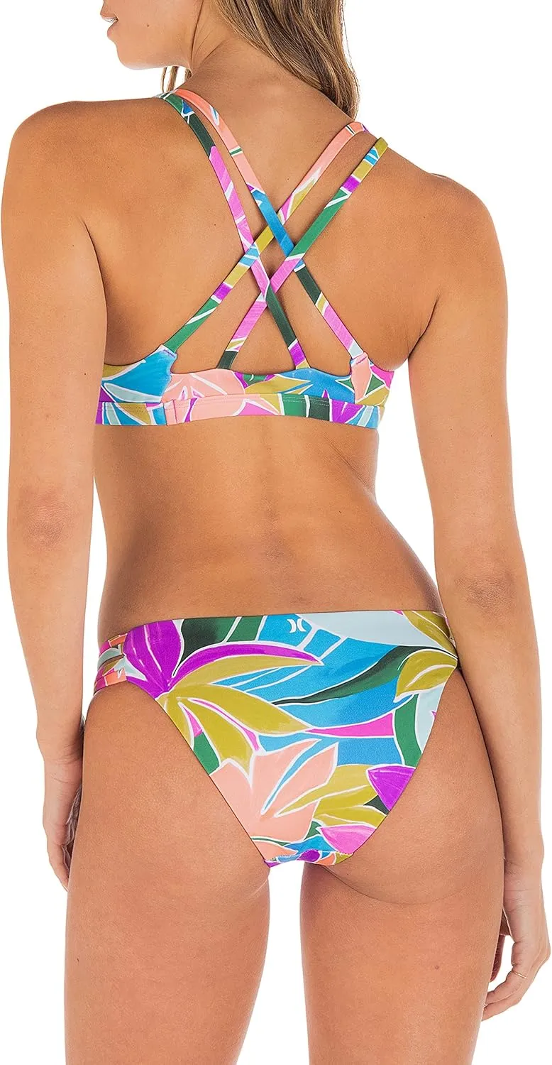 Hurley Women's Standard Bikini Surf Top