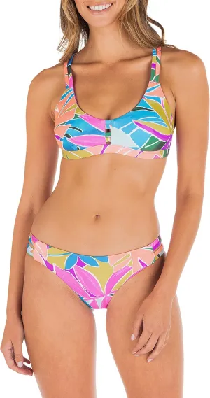 Hurley Women's Standard Bikini Surf Top