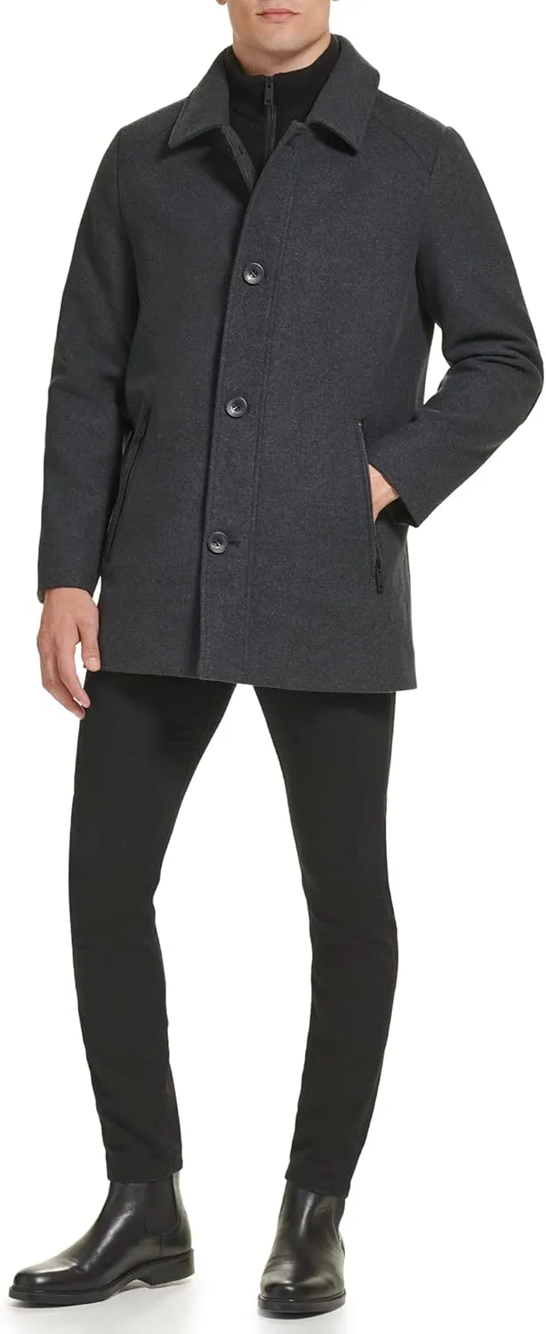 Kenneth Cole Men's Wool Top Coat