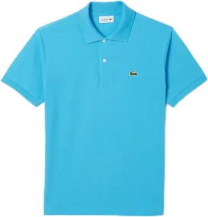 Lacoste Men's Short Sleeved Ribbed Collar Shirt