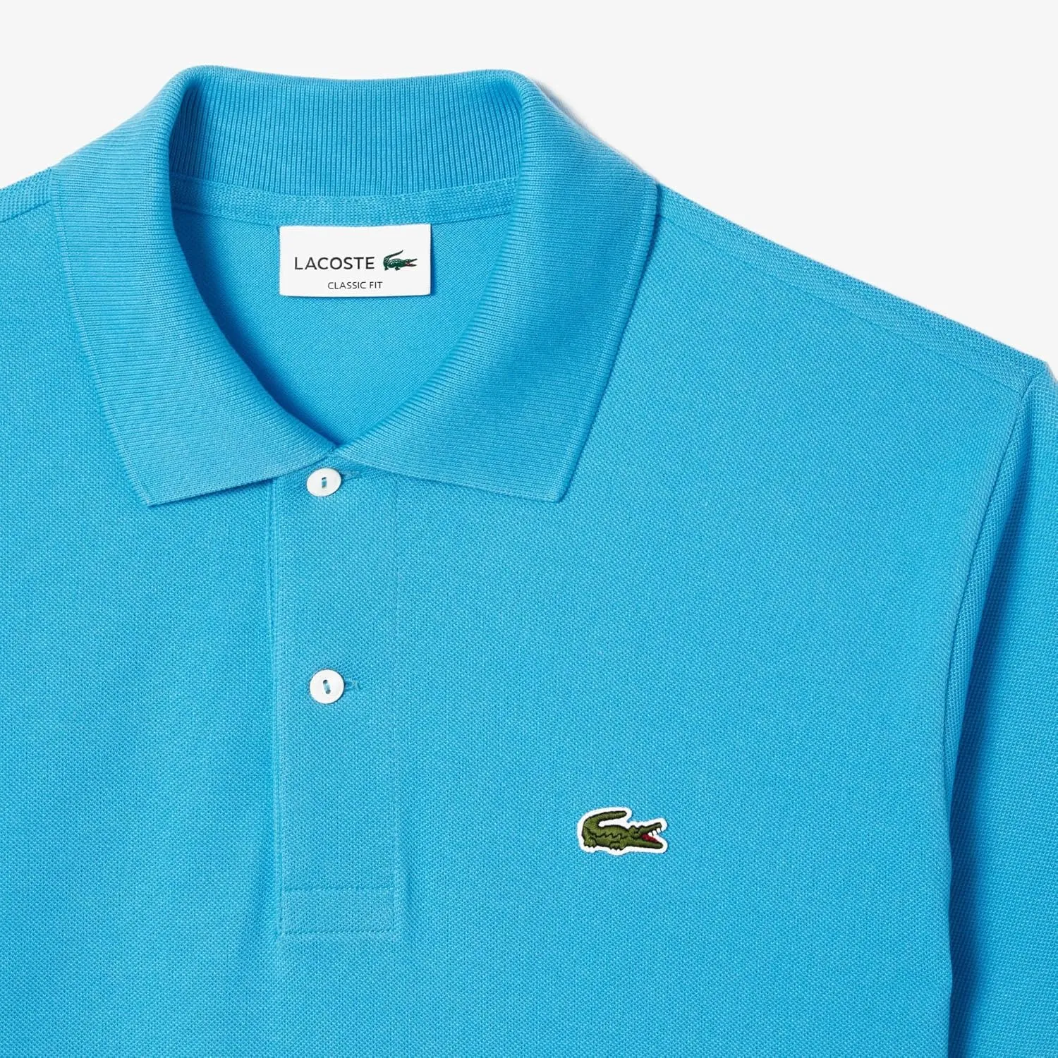 Lacoste Men's Short Sleeved Ribbed Collar Shirt
