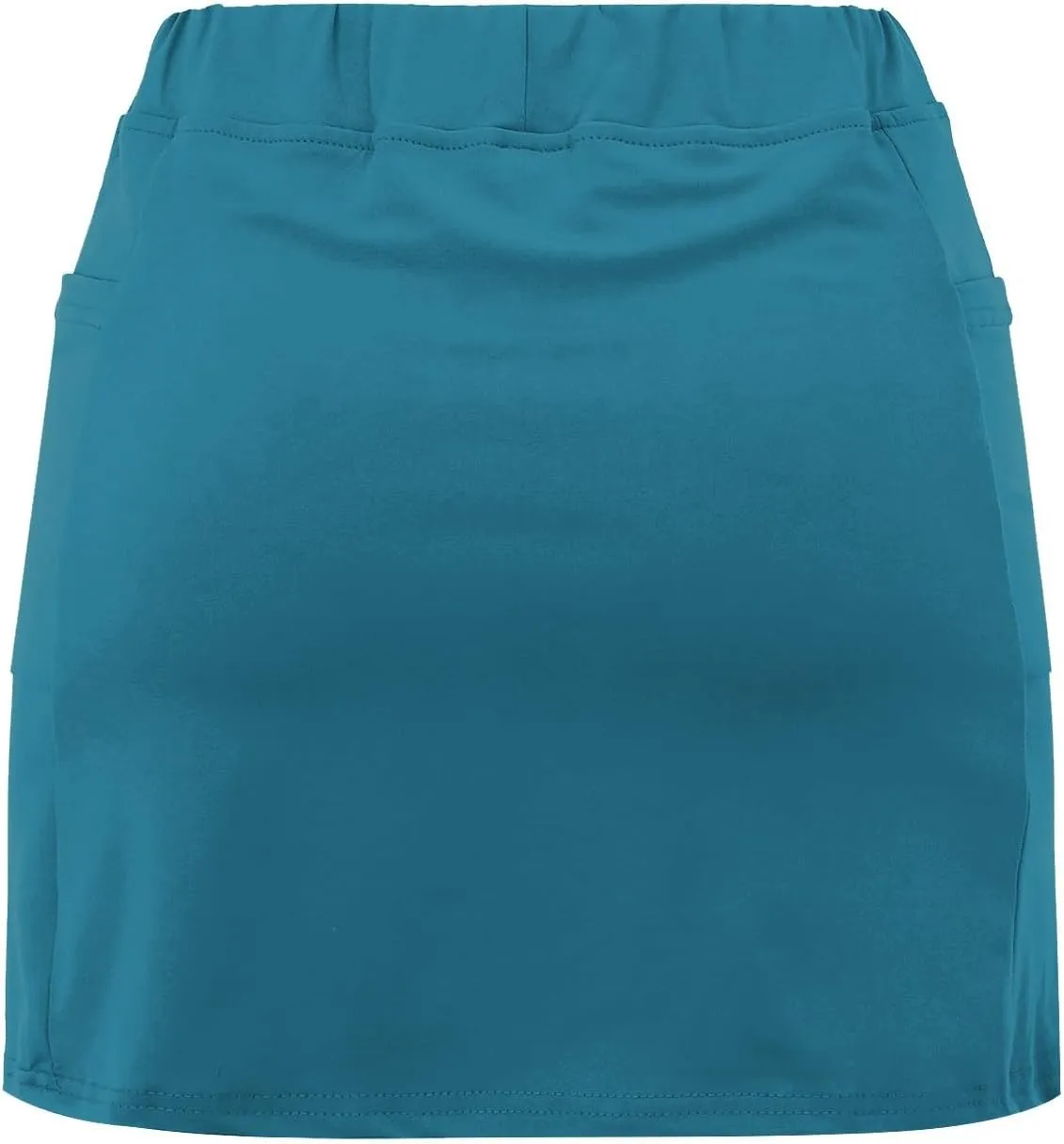 LCMTWX Lightweight High Waist Mid Waist Culottes Short Skirts Skinny Pants High Waisted Pleated Sports Skort with Pockets