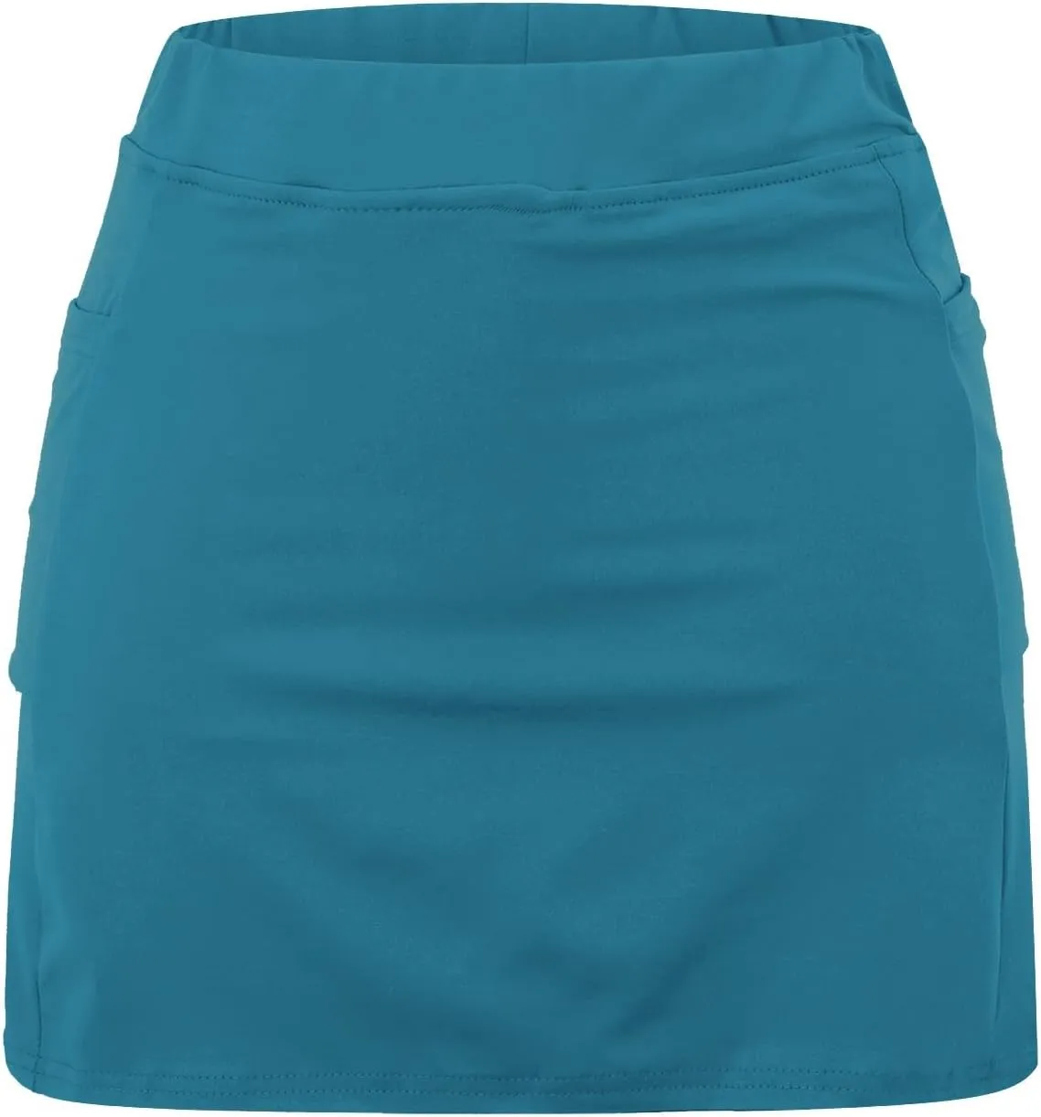LCMTWX Lightweight High Waist Mid Waist Culottes Short Skirts Skinny Pants High Waisted Pleated Sports Skort with Pockets