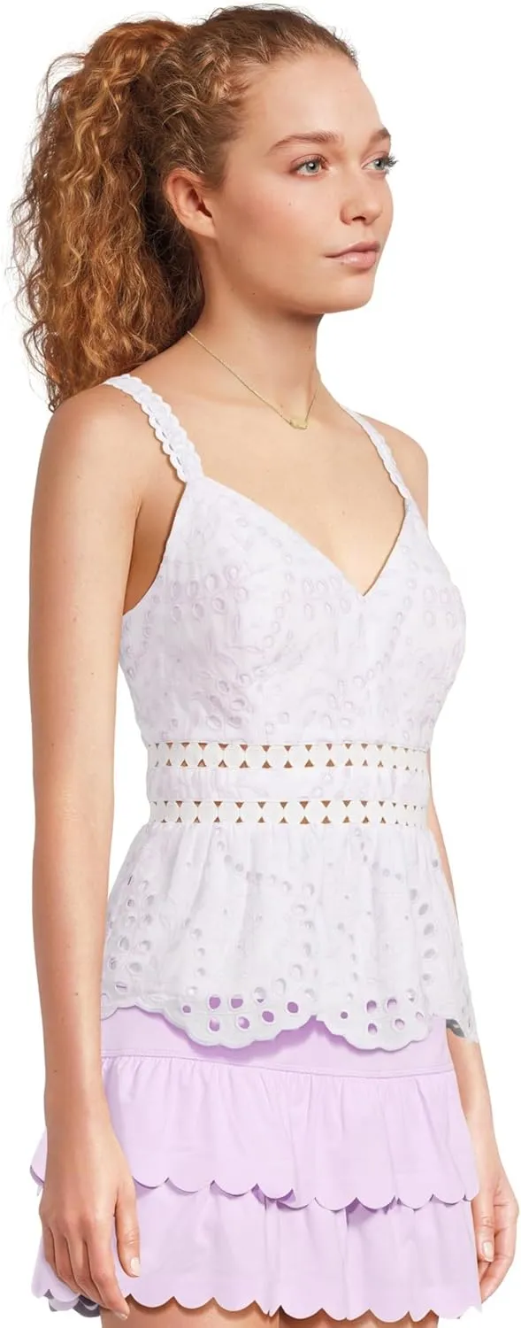 Lilly Pulitzer Women's Tiah Eyelet Top