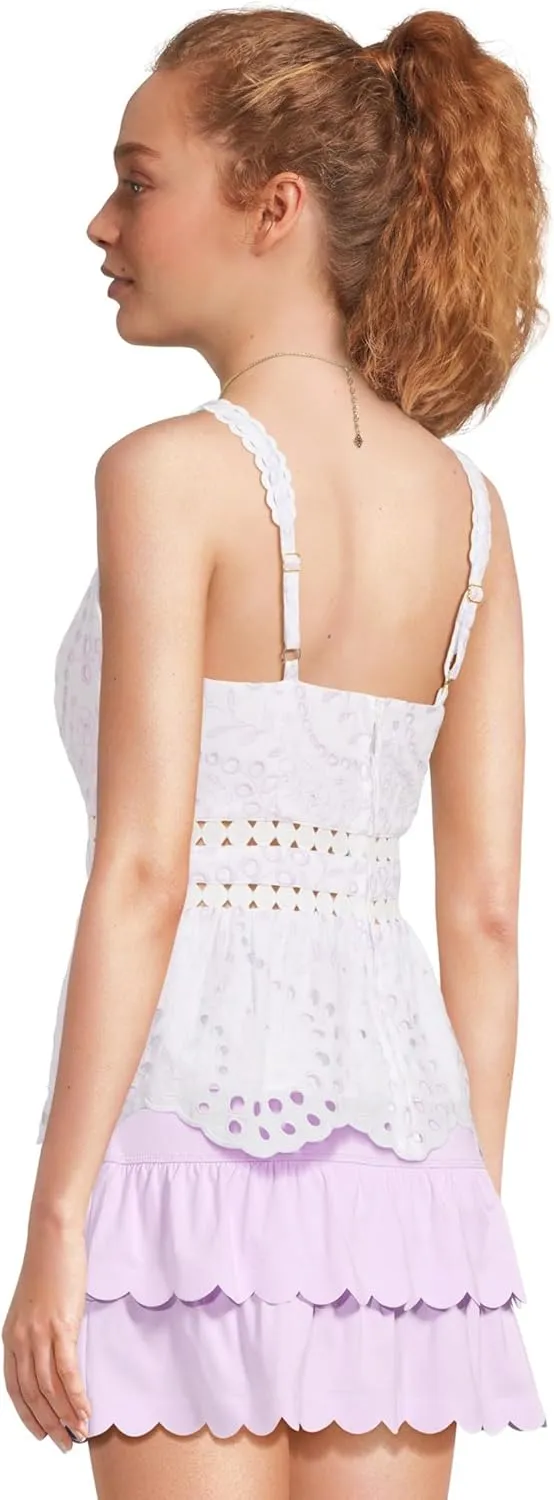 Lilly Pulitzer Women's Tiah Eyelet Top