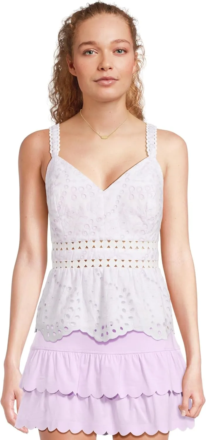 Lilly Pulitzer Women's Tiah Eyelet Top
