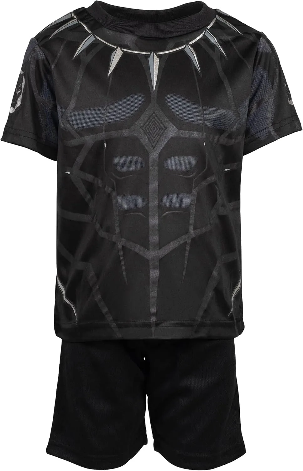Marvel Avengers Captain America Iron Man Venom Hulk Cosplay Athletic T-Shirt and Shorts Outfit Set Toddler to Little Kid