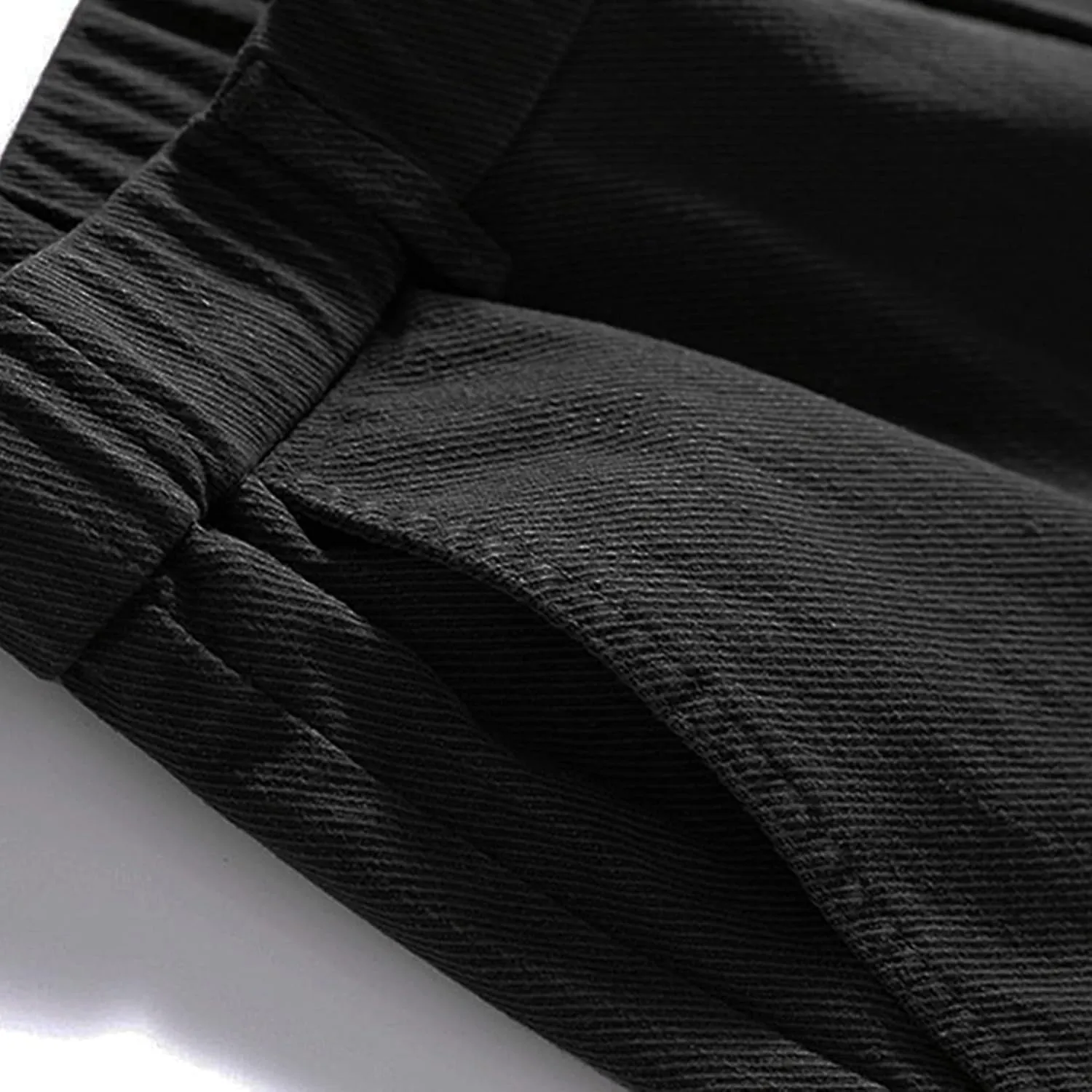 Men's Basic Stretch Chino Pants Casual Classic Soft Straight Fit Golf Pant Solid Color Flat Front Slim Fit Trousers
