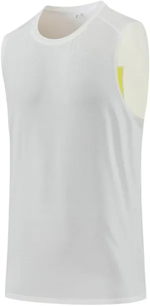 Mens Tank Tops Sleeveless Classic Muscle Tee Top for Men's Fitness, Quick Dry Gym Tank Top for Men