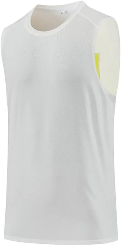 Mens Tank Tops Sleeveless Classic Muscle Tee Top for Men's Fitness, Quick Dry Gym Tank Top for Men