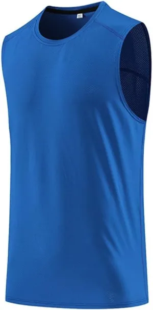 Mens Tank Tops Sleeveless Classic Muscle Tee Top for Men's Fitness, Quick Dry Gym Tank Top for Men
