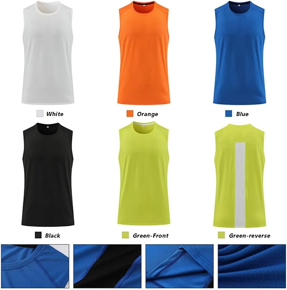 Mens Tank Tops Sleeveless Classic Muscle Tee Top for Men's Fitness, Quick Dry Gym Tank Top for Men