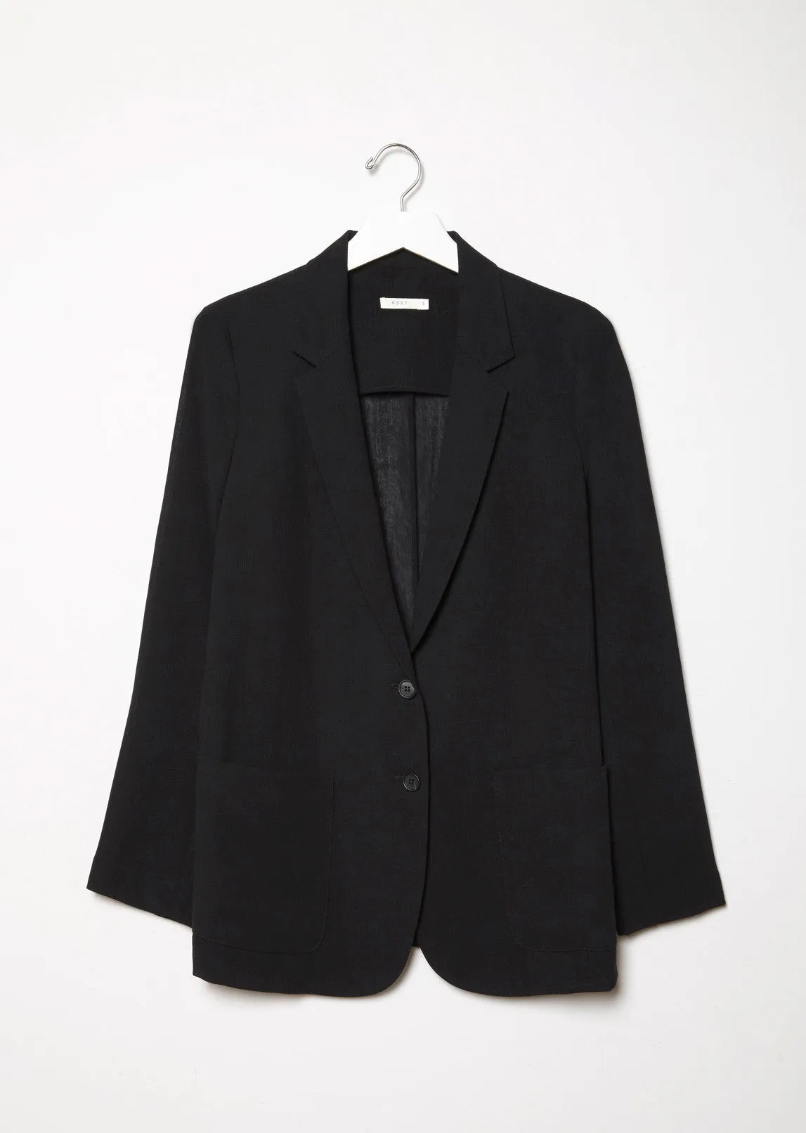 Panel Wool Blazer